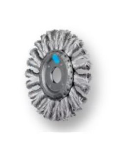 Brosse plate torsadée 12512/22.2 CT INOX 0.35