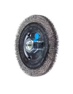 Brosse plate 12512/M14 INOX 0.30