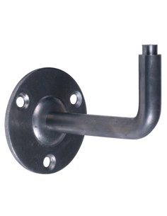 Support de rampe coudé à souder