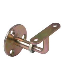 Support de rampe coudé à visser réglable