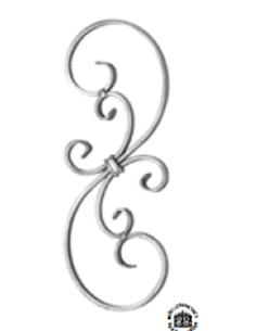 Volute 150x400mm-P12x6mm