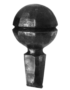 Boule départ de rampe D70mm