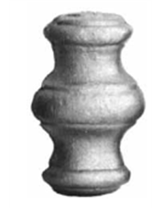 Coulisseau D40x65mm-Trou D16mm