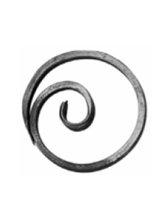 Cercle+motif central 14x6mm-D100mm