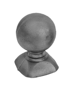 Boule départ de rampe D70mm-Base 60mm-H105mm