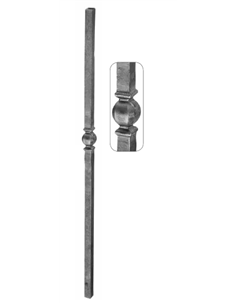 Pilastre C30mm-H1200mm