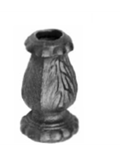 Coulisseau fonte-D40x75mm-trou D16mm