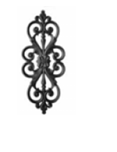 Palmette fonte 470x195mm-E20mm-2TrM5