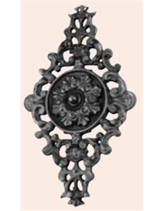 Palmette fonte 300x170mm-E32mm-2TrM3