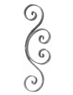 Volute P16x4mm-100x320mm