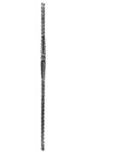 Pilastre+motif C25x25mm-H1200mm