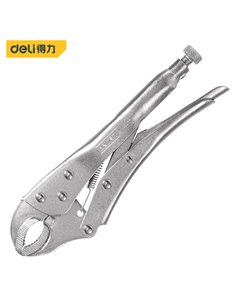 Pince à étau 220mm à bec incurvé