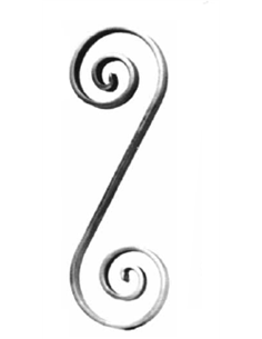 Volute P14x6mm 120x360mm