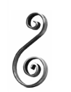 Volute P14x6mm 108x220mm