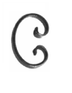 Volute P14x6mm H105mm-L70mm