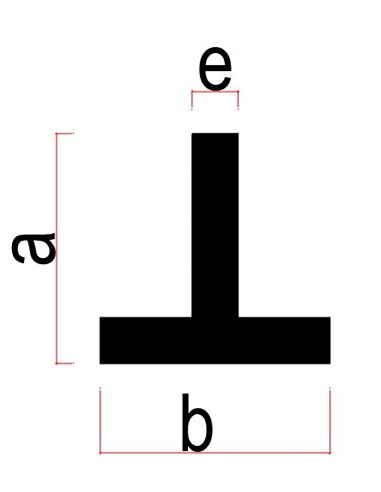 Té acier égal S235/S275