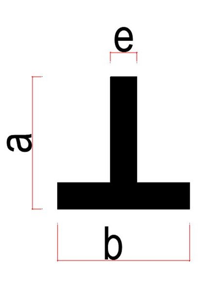 Té acier égal S235/S275
