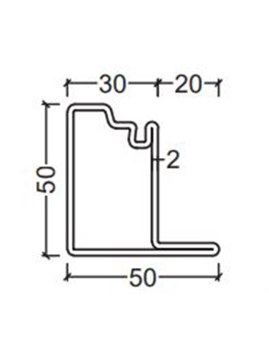 Tube à aile avec battement L