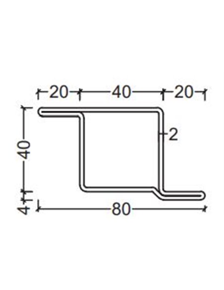 Tube à aile Z déporté
