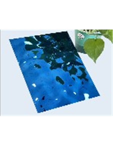 Goutte d'eau Bleu Saphir