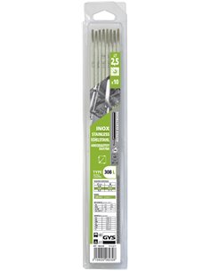 Blister 10 ELECTRODES INOX Ø2.5