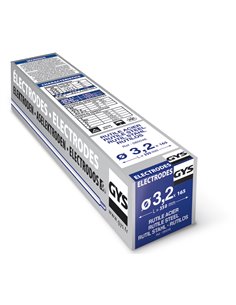 Paquet 165 ELECTRODES RUTILES ACIER Ø3,2 - ETUI