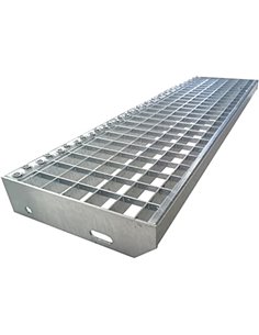 Marche pressés de caillebotis