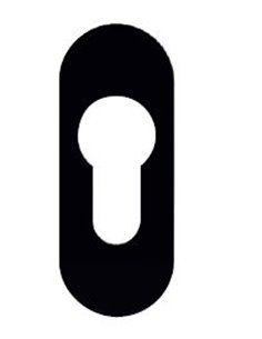 Rosace pour cylindre en aluminium - Adhesive