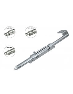 Verrou Rond pour Portail avec Blocage Clé Sécurité