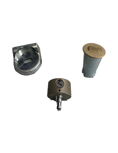 Sabot boule pour rideau métallique - 3 clés radiales