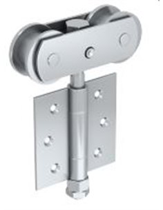 Monture intermédiaire sur chant Galets delrin Axe Diamètre10