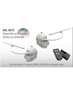 Kit 2 bras pour volets battants