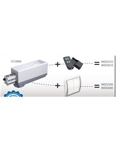 Kit de motorisation avec commande filaire